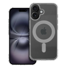 CUSTODIA CON SUPPORTO MAGSAFE PER IPHONE 16 TRASPARENTE