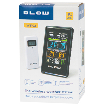 STAZIONE METEO WIRELESS CON SENSORE ESTERNO WS102 NERA