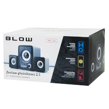 CASSE PER PC 2.1 CON SUBWOOFER LED MS-26