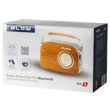 RADIO ANALOGICA PORTATILE AM/FM RA3 VINTAGE