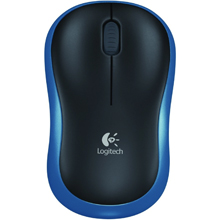 MOUSE WIRELESS M185 BLUE LOGITECH