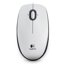MOUSE LOGITECH B100 USB BIANCO