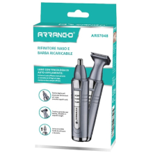 RASOIO PER CAPELLI BARBA E NASO 3 IN 1 RICARICABILE