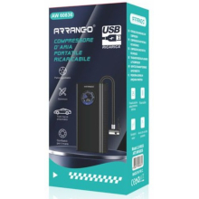 COMPRESSORE ARIA PORTATILE RICARICABILE USB 3000MAH