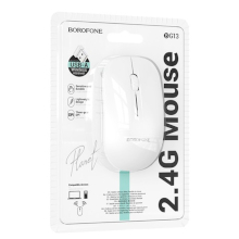 MOUSE WIRELESS BOROFONE BG14 BIANCO