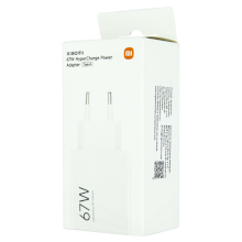CARICABATTERIA XIAOMI 67W USB BIANCO
