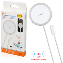 CARICABATTERIA WIRELESS MAGNETICO QI 15W
