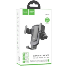 SUPPORTO DA AUTO PER SMARTPHONE A GRAVIT� HOCO CA103 NERO