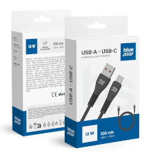 CAVO BLUE STAR DC99C USB TYPE-C 2A 12W 1M NERO