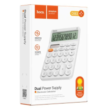 CALCOLATRICE ELETTRONICA HOCO DI83 BIANCA
