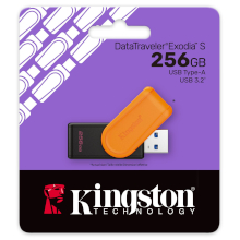 PENDRIVE USB KINGSTON DTXS EXODIA S 3.2 256GB