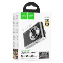 FOTOCAMERA DIGITALE HOCO DV203 CON DOPPIO OBIETTIVO 13MP NERA