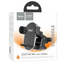 SUPPORTO PER AUTO HOCO H3 CON VENTOSA PER PARABREZZA/CRUSCOTTO NERO