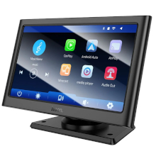 MONITOR PORTATILE WIRELESS PER AUTO CARPLAY/ANDROID AUTO 7 POLLICI HOCO HU2 NERO