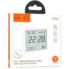 STAZIONE METEO LCD HOCO HX41 BIANCA
