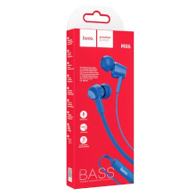CUFFIE CON MICROFONO HOCO M86 JACK 3.5MM 1.2M BLU