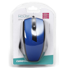 MOUSE OMEGA OM-08 1200DPI BLU