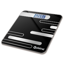 BILANCIA PESAPERSONE 180KG 26X26CM NERA