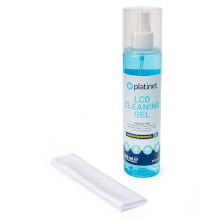 LIQUIDO PER PULIZIA LCD 250 ML + PANNO BIANCO IN MICROFIBRA