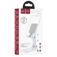 SUPPORTO DA TAVOLO HOCO PH29A PER SMARTPHONE/TABLET 4.7-10 POLLICI BIANCO