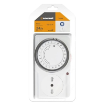 PRESA TEMPORIZZATA 24H 16A 250V MAX 3680W