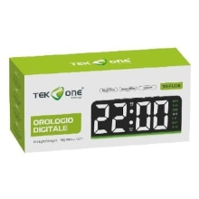 OROLOGIO DIGITALE CON CORNICE LED 16X6.5.4CM TO-CL216