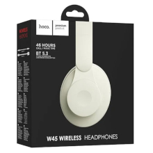 CUFFIE BLUETOOTH 5.3 46H HOCO W45 BIANCHE