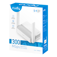 ROUTER  MULTIMODALE CUDY WR300 N300 4 PORTE 300MBPS